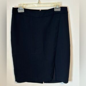 Talbots Classic Black Pencil Skirt Size 8P